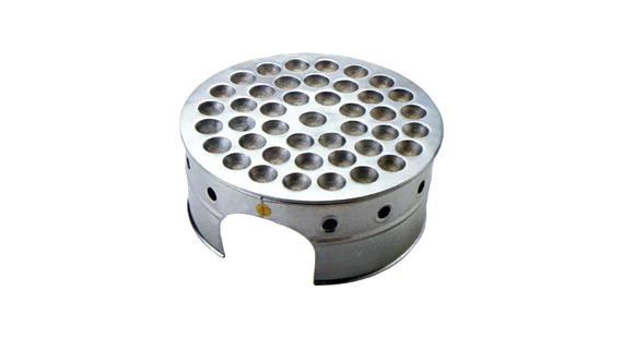 圓鳥蛋煎皿組(含白鐵座)