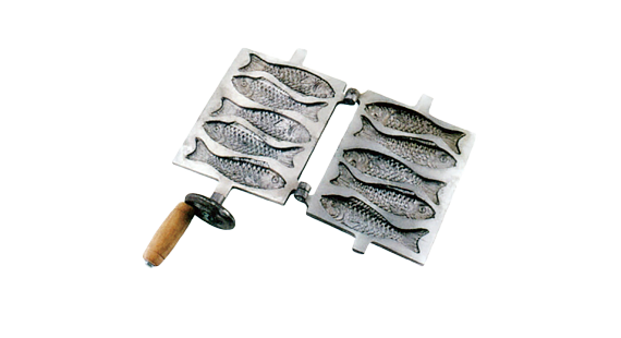 傳統雞蛋糕模-魚5