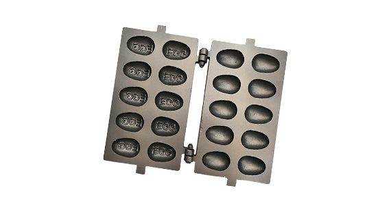 新型雞蛋糕模-蛋10(鍍鐵弗龍)