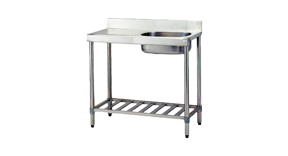 單洗台+平台 125cm(20深)小提