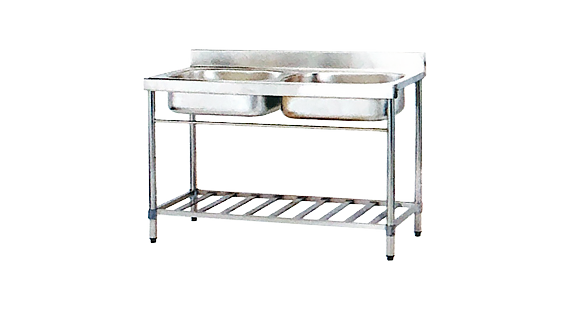 雙洗台 125cm(20深)小提