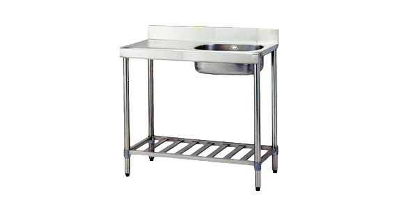 單洗台+平台 125cm(27深)中提