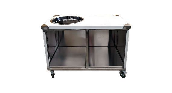 厚左一孔右平台湯桶檯(附輪)