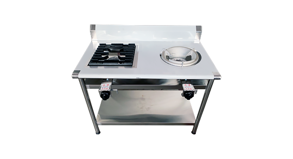 雙口炒台(左小高湯右炒台)