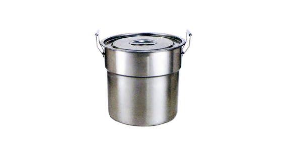 一體斜菜桶附蓋(雙耳) 26*26cm