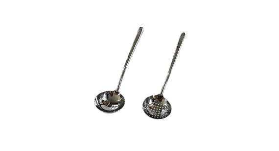 C&C 正304#真新中空湯杓/漏杓