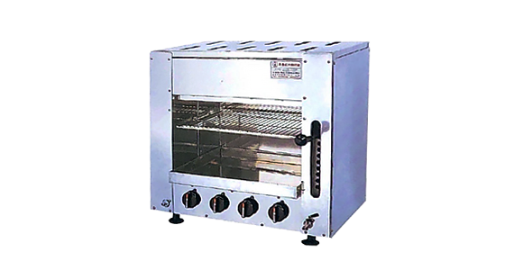 瓦斯紅外線烤爐4排上火