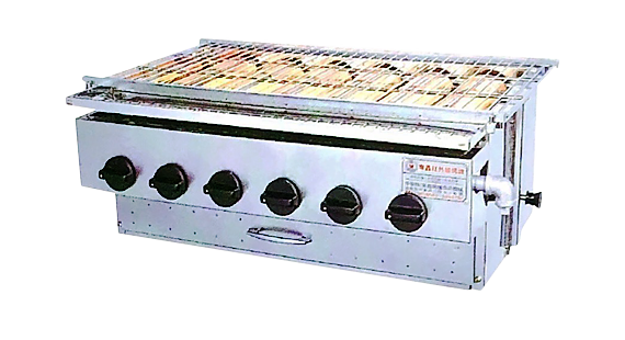 瓦斯紅外線烤爐6排下火